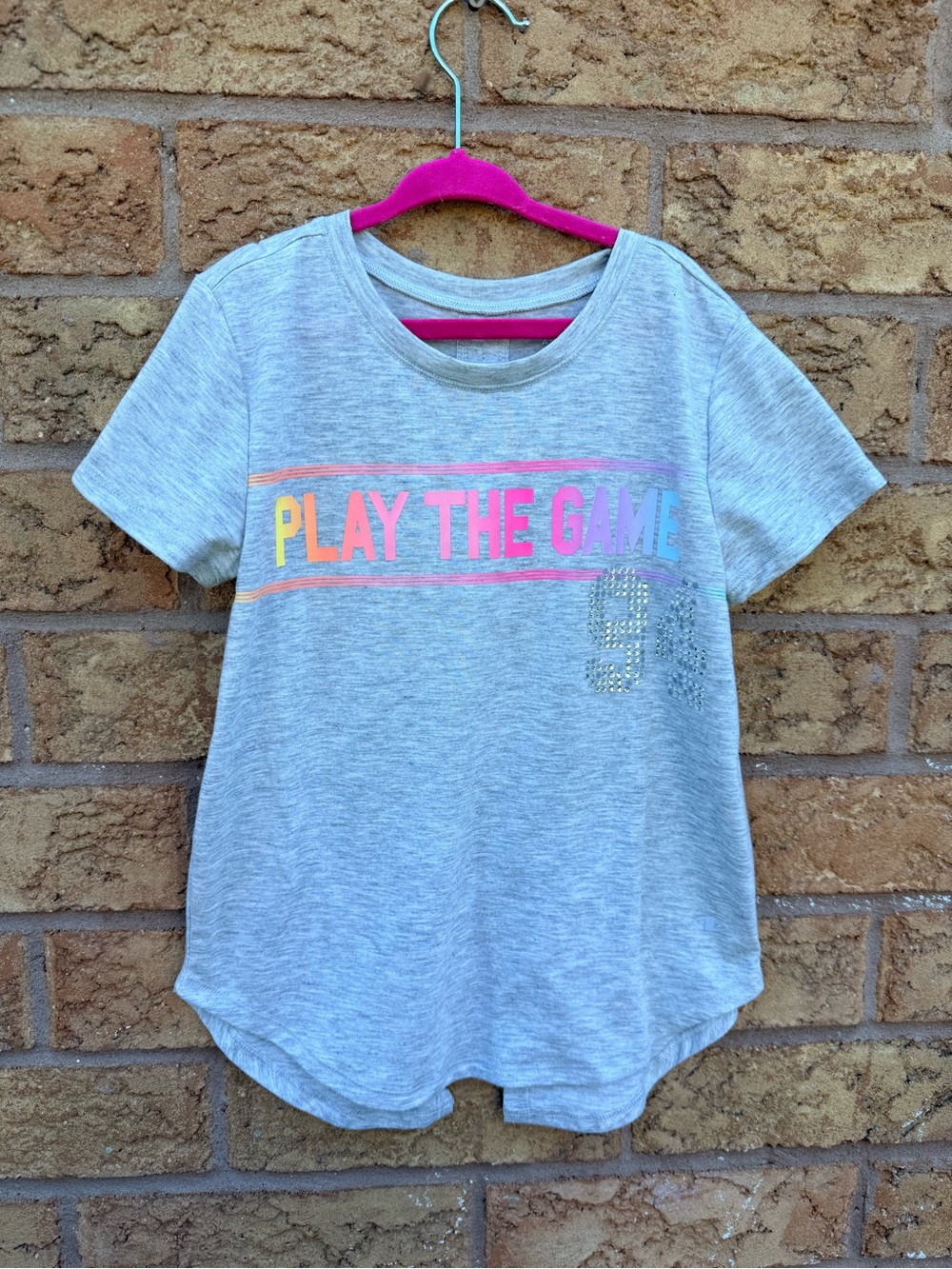 10/$25 • Athletic Works “Play The Game” Split Back Active Top